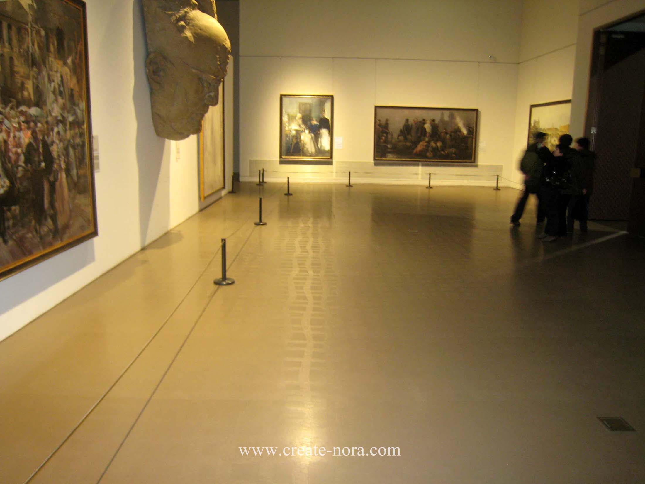 the photo of nora rubber flooring in Shanghai Art Museum 5
